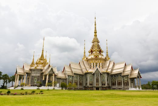 Thai Ancient temple in Bangkok,Thailand