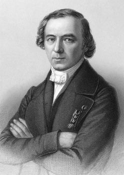 Jean Baptiste Andre Dumas (1800-1884) on engraving from 1800s. French chemist. Engraved by S.Freeman after a picture by E.Desmaisons and published by W.Mackenzie.