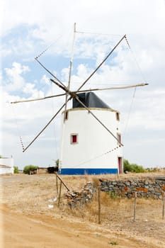 windmill near Beja, Alentejo, Portugal