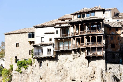 hanging houses, Cuenca, Castile-La Mancha, Spain