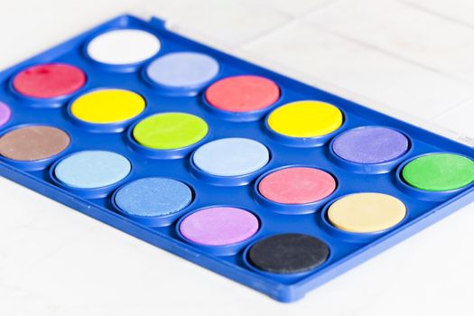 watercolor palette