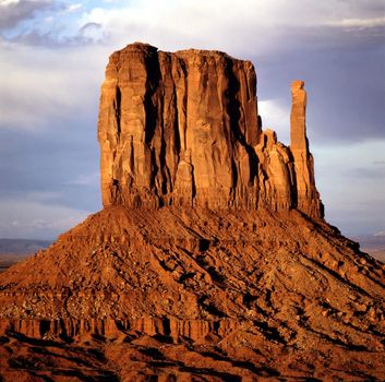 Left Mitten in Monument Valley, Arizona