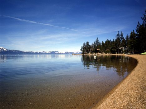 Lake Tahoe in California