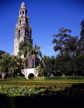 California Tower in Balboa Park, San Diego