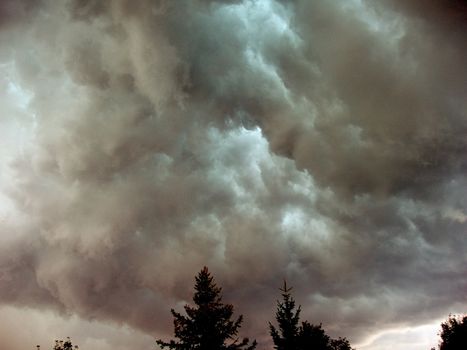 Stormy clouds