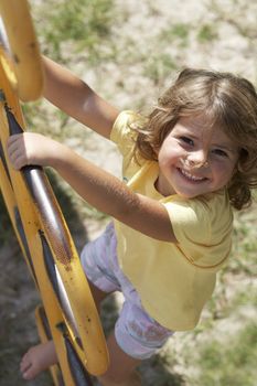 a picture of a cute little girl smiling