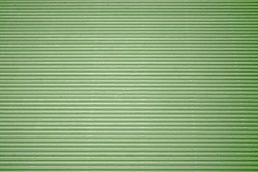 green corrugated cardboard with background