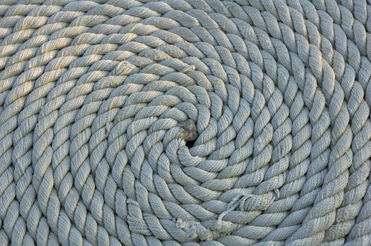 Halyard on a boat