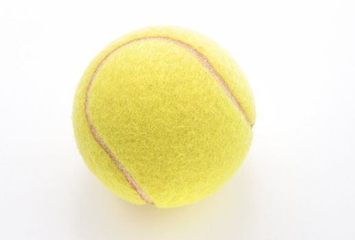 A tennis ball