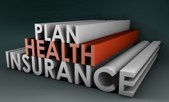 Health Insurance Plan Policy in 3D Art