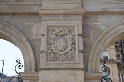 Architectural Detail on a building in Yorkshire