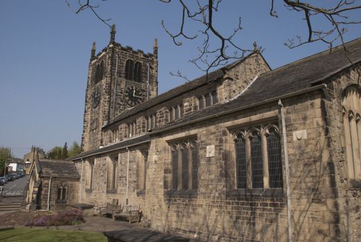 A Church and Churchyard of a Yorkshire Village