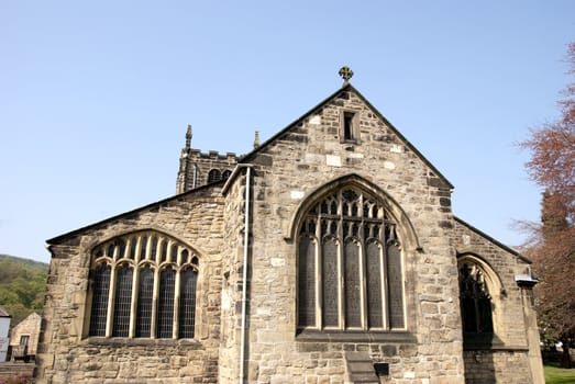 The Gable End of a Medieval Church in Yorkshire