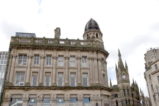 An  nineteenth century bank building in bradford yorkshire