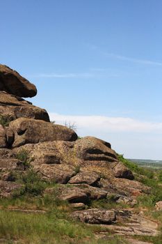 Ukrainian wildlife preservation, (reserve Stone mogyla)
