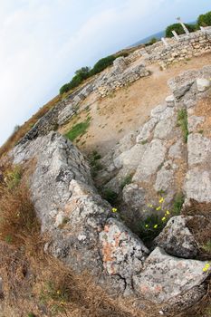 ruins of Chersonese, Sevastopol, Crimea, Ukraine. (VI centuries B.C.)
