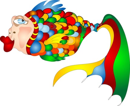 Colored fish