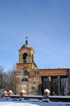 Church of Ekaterina in Lyalichi, Bryansk region, Russia