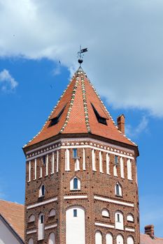 Middle tower of Mir Castle, Belarus