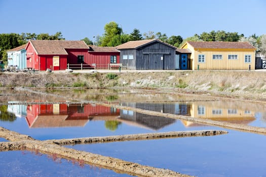 saline, Port des Salines, Oleron Island, Poitou-Charentes, France