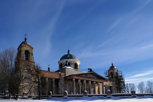 Church of Ekaterina in Lyalichi, Bryansk region, Russia