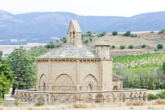 Church of Saint Mary of Eunate, Road to Santiago de Compostela, Navarre, Spain