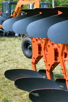 New plough at the exibition