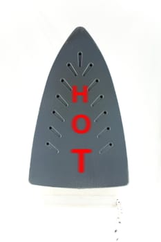 Hot iron warning