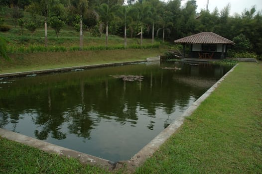 fountain that build and designed for exterior home decoration