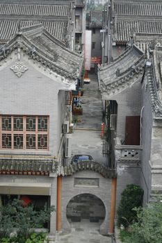 downtown of Xian, Door in Old Town