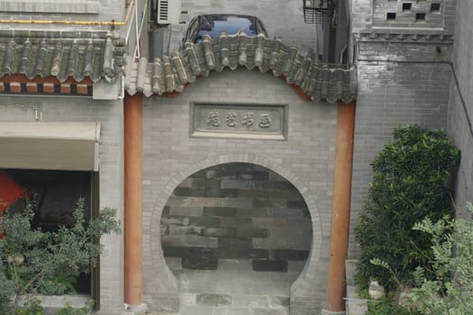 downtown of Xian, Door in Old Town