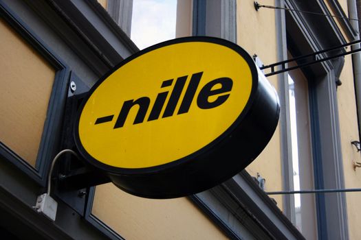 The logo of the norwegian low price store Nille.