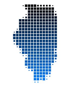 Map of Illinois