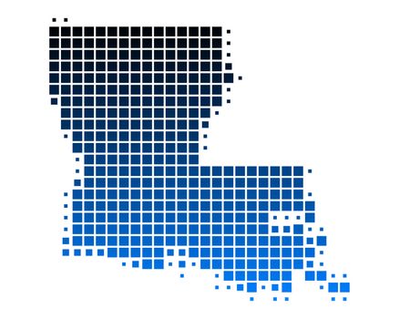 Map of Louisiana
