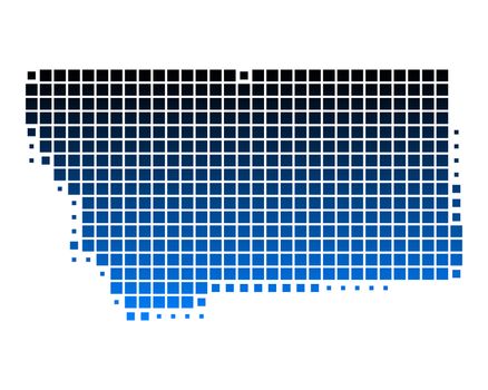 Map of Montana