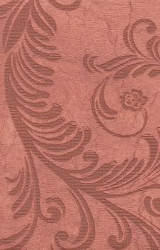 Grungy vintage wallpaper design. flower leaf retro ornate damask