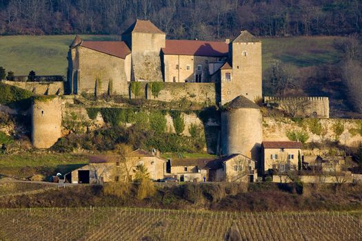 Berz�-le-Chatel, Burgundy, France