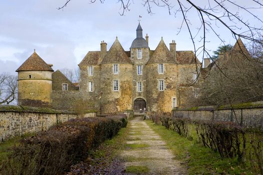 Chateau de Ratilly, Burgundy, France