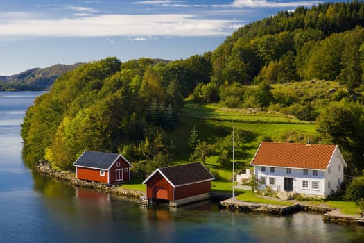landscape of Southern Norway