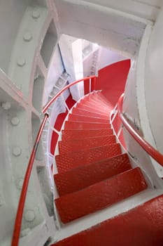 lighthouse''s staircase, Lindesnes, Norway