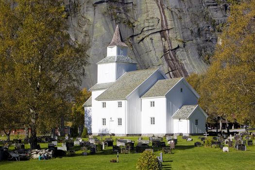 church, Valle, Norway