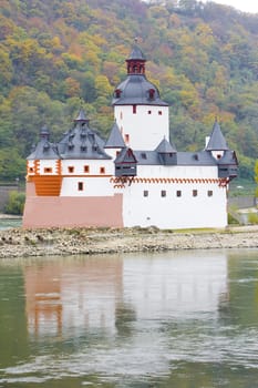 Pfalzgrafenstein Castle, Rhineland-Palatinate, Germany