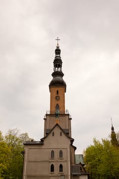 The Basilica of Our Lady of Licheń is a Roman Catholic church located in the village of Licheń Stary near Konin in the Greater Poland Voivodeship in Poland.