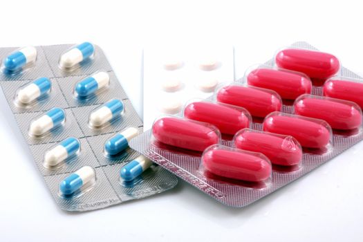Packs of pills