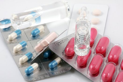 Packs of pills