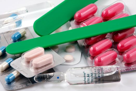 Packs of pills
