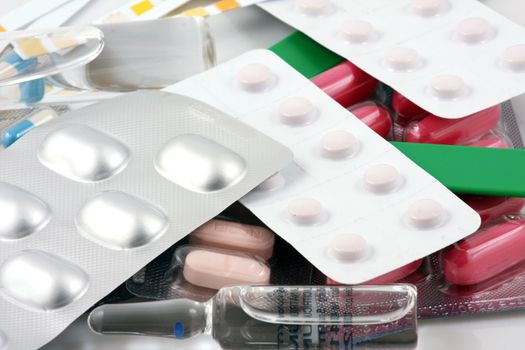 Packs of pills