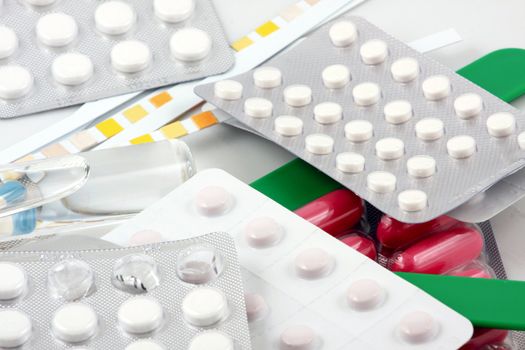 Packs of pills