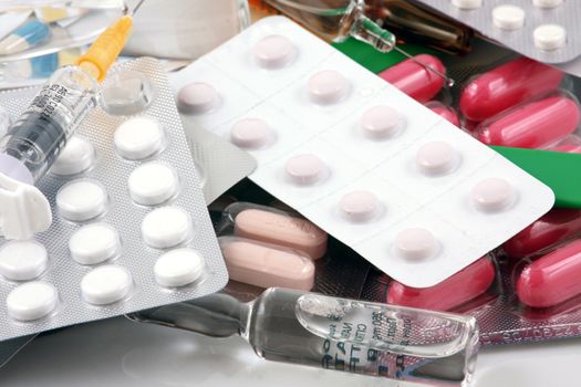 Packs of pills