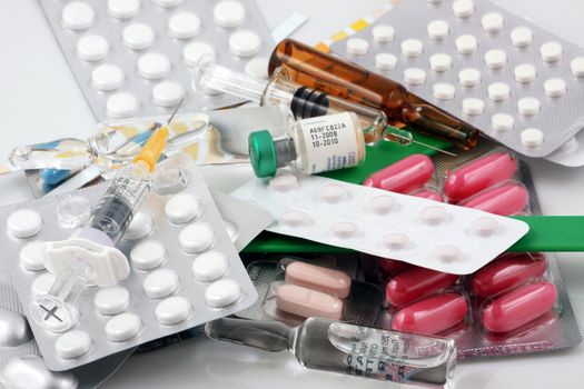 Packs of pills